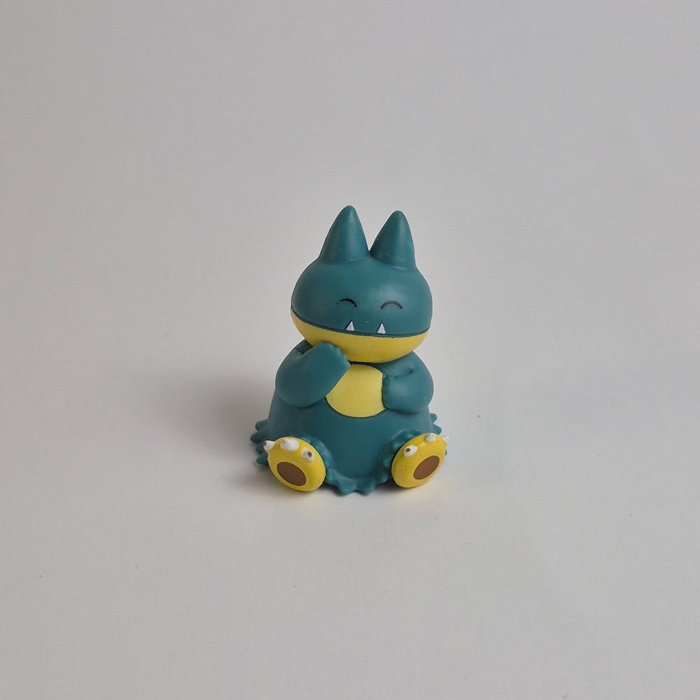 Pokemon Munchlax Battle Figure 2019 WCT Wicked Cool Toys Teal Yellow 2 Inch